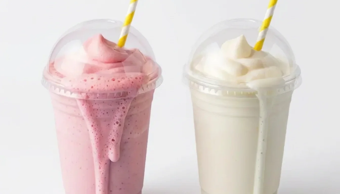 Thick milkshake / Thick Milkshik with filling