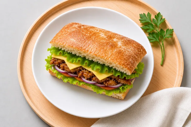 Teriyaki Chicken Ciabatta
